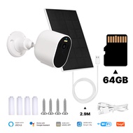 MOES Tuya WiFi 3MP HD Smart Surveillance Security Camera Solar Charging Waterproof Low Power Consump