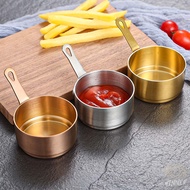 304 Stainless Steel Sauce Cup With Handle [Winner] Bowl With 304 Stainless Steel Bowl