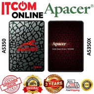 APACER AS350X 128GB 256GB 512GB 1TB 2TB SATA SSD (AP128GAS350XR-1 AP256GAS350XR-1 AP512GAS350XR-1 AP