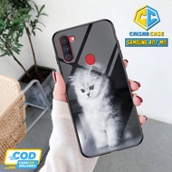 HP Kaisar Case - Case Samsung A11hp / M11 (2D05) Fashion Silicone Cat Case Custom Case Cover Premium