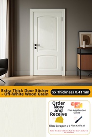JINGTAILANG | Wood Door Renovation Sticker Wood Texture Whole Sheet