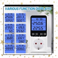 Watt Meter Electricity Power MeterStop Kontak KWH Watt Meter Home Electricity Cost Meter
