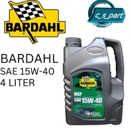 BARDAHL MXP SAE 15W40/15W-40 4 LITER ENGINE OIL