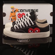 Spot goods Converse Cdg Play Low Black White Premium Label Vietnam Shoes