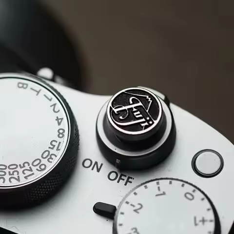 Aluminum Alloy =Hot Shoe Cover Shutter Button Cap Dustproof Protector for Fujifilm XS20 XT50 Nikon Z