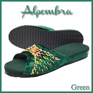 Alpombra Ladies Open-Toe Lightweight indoor/outdoor slippers (7 Colors)