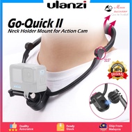 Ulanzi Go-Quick II Gopro Neck Holder Mount Lanyard Strap for GoPro Hero 10/9/8 Neck Hanging Sports C
