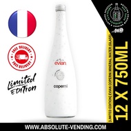 [LIMITED EDITION] EVIAN COPERNI Mineral Water 750ML X 12 (GLASS) - FREE DELIVERY IN 3 WORKING DAYS!