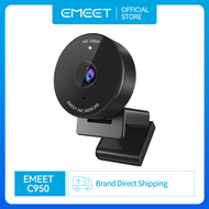Webcam EMEET 1080P - Camera USB Có Micro & Ngăn Che Riêng Tư Dành Cho Họp Trực Tuyến/Lớp Học Online/