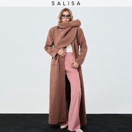 SALISA - COAT FW25 Teddy Bear Brown เสื้อโค้ท