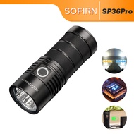 Sofirn SP36Pro 8000 lumen Powerful Flashlight BLF Anduril Driver 4*SST40 LED bulbs Torch Light Water