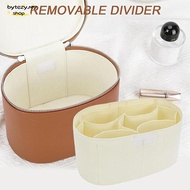 BYTEZY Makeup Bag, Tote Portable Travel Organizer, Zipper Closure Waterproof PU Cosmetic Pouch