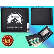 Men's Wallet Folding PARAMOUNT STUDIO Leather Wallet Men Fashion Letter Wallet ROBLOX Cool