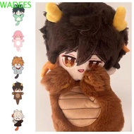 WADEES Tartaglia Hand Puppet, Finger Puppet Zhongli Genshin Impact Hand Puppet, Learning Kawaii Game Puppy Xiao Cotton Doll Kids