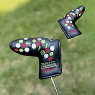 ⊙﹍ Golf club cover Titleist semi-round club head cover club protective cover cap cover putter cover
