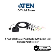 ATEN CS22DP-AT 2-Port USB DisPlayPort Cable  KVM Switch