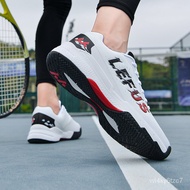 11💕 Plus Size Tennis Shoes Couple Rotating Buckle Non-Slip Breathable Competition Training Shoes Ping Pong Badminton Sho