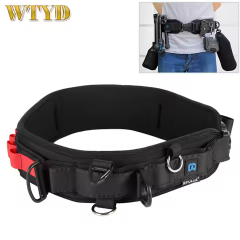 PULUZ Multi-functional Bundle Waistband Strap Belt with Hook for SLR / DSLR Cameras