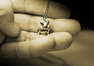 立體Q版小豬項鍊