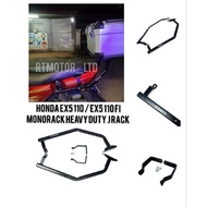 HONDA EX5 110 / EX5 110 Fi MONORACK HEAVY DUTY J TYPE HOOK RACK FOR EX5110 EX5110FI