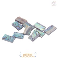 GILDAI ​10Pcs ​Guitar Inlay Material​, Abalone Shell ​Colorful Abalone Shell Inlay​, ​Guitar Fretboa