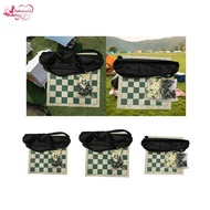 [Abbraccia] Portable Chess Set, Travel Chess Set, Lightweight Chess Pieces, Folding Chess