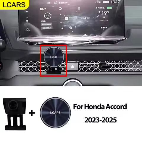 Suitable for Honda Accord Mobile Phone Holder, Dedicated for 2023-2025 Models, Rotatable Car Mobile 