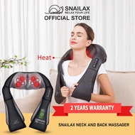 SNAILAX SL-632NC Cordless Shiatsu Neck, Shoulder & Back Massager with Heat, Gifts, 2 Years Warranty