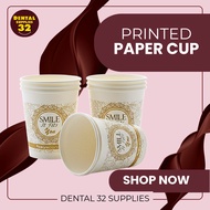 [7oz] Cawan Kertas 7oz Printed Paper Cup Disposable 50pcs (Coffee/Drink)