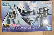 全新 PB 港魂 RG 1/144 MS-06S ZAKUⅡ [HATSUNE MIKU Ver.]  Gundam PG MG HG 初音