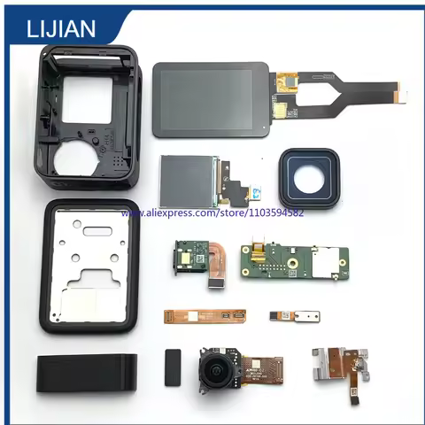 Original For Gopro Hero 9 hero9 Part Touch LCD Screen lens flex cable usb port Wi-Fi module micropho