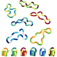 Educational Fidget Toy Twist Coil Sensory Destress Anti Stress Toy Fidget Tangle Goodie Bag Toy