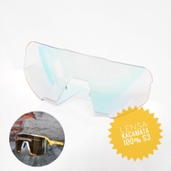100 Percent Photochromic Glasses Lenses S3 model - 100% Sunglasses Lenses - Clear Glasses Lenses