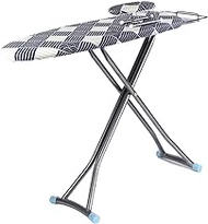 110 31 86CM Ironing Board, Durable Metal Ironing Board, Clothing Shop Laundry Steam Iron Rest, Cotton Cover Black Printed Ironing Boards (Color : C, Size: