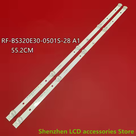LED Backlight strip for Hyindai LED32-ES5004 Skyworth 32inch LCD TV RF-BS320E30-0501S-28 A1 32F1000 