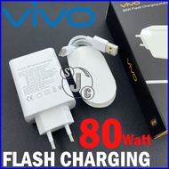 VIVO Charger 80W Vivo X80 Pro X80 Flash Charger 100%Original