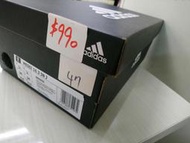 Adidas #2-1/2 (47/990) 黑底白字 兒童空鞋盒