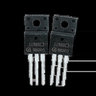 10PCS  11N80C3 SPA11N80C3  TO-220F MOS 800V 11A Imported Original  Quick Delivery