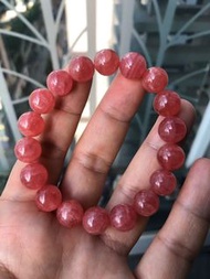 冰種紅紋石手鍊