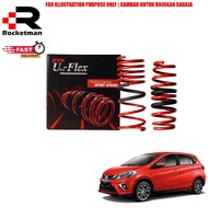 KYB ULTRA-FLEX SPORT SPRING SET PERODUA MYVI 2018+ D20N (4PCS)