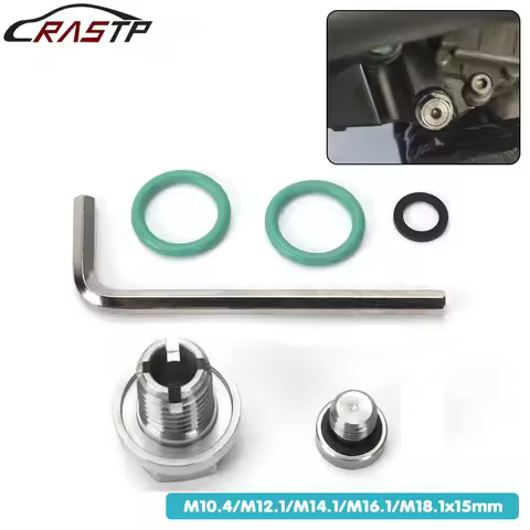 RASTP-M10.4/M12.1/M14.1/M16.1/M18.1 Oil Drain Plug Piggyback Self Tapping Oil Pan Thread Repair Kit 