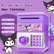 [READY] ATM Machine Unlock with Card & Fingerprint Tabung Simpanan ATM Password Safe Kuromi Melody D