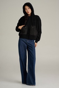 Mc JEANS เสื้อกันหนาว ฮู้ดดี้ Female แขนยาว มี 2 สี ให้เลือก MJHP267