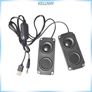 Kelln Portable Heavy Bass Sound Cavity Double Speaker for TV Monitor Cavity Speaker Magnetic Speaker