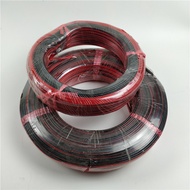 Car Modified Wire Pure Copper Double Row Black Red 0.3 Square 0.5 Square 0.75 Square Double Core Wir