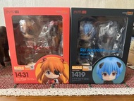goodsmile company GSC 黏土人 NENDOROIDO 1431 1419 明日香 綾波麗 綾波零 Asuka Shikinami Langley Ayanami Rei 新世紀福音