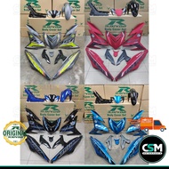 [READY STOCK] Coverset Bodyset Yamaha Y15 Y15ZR V2 Black Cyan Red Gray Standard Malaysia 2019 (STICK
