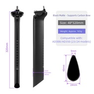 TOSEEK  Carbon Ultralight Seatpost 320mm Compatible With XDS- AD350/300 Road Bikes Easy To Use And I
