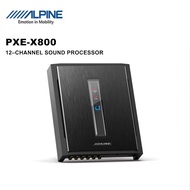 ALPINE PXE-X800 DSP SOUND SYSTEM 12–CHANNEL PREMIUM SOUND AUDIO PROCESSOR WITH BLUETOOTH MODULE