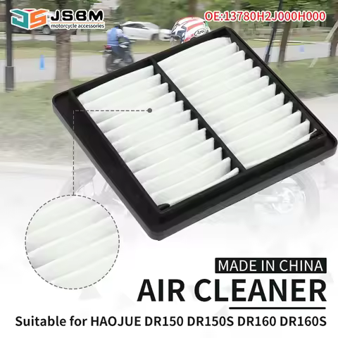 JSBM Motorcycle Air Filter Element Part For Suzuki HAOJUE DR150 DR160 HJ150-10 DR 150cc 160cc DR150S
